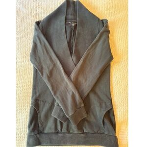 Citizens of Humanity Cross-Over V-Neck Sweater - Blue, Small S